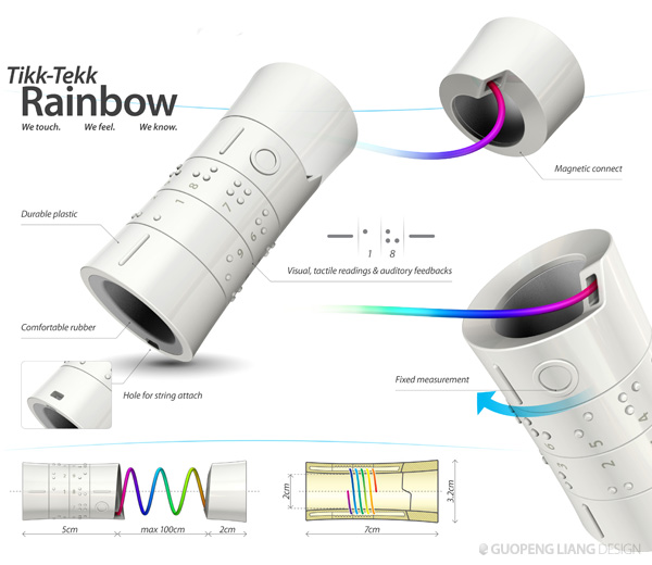 Tikk-Tekk Rainbow Design